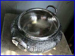 ASSYRIAN HEAD 1847 ROGERS VICTORIAN AESTHETIC c1886 SOUP TUREEN 11 ¼