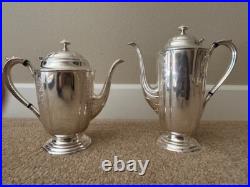 Ambassador 1847 Rogers Bros. Silver plate coffee and tea service