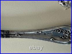 Ant. 1847 ROGERS BROS. 1904 Vintage Grape 10 ct. SALAD FORKS- XS Triple SP
