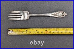 Antique 1847 Rogers Bros 1911 OLD COLONY Silver-Plate Berry Tablespoons Forks 25