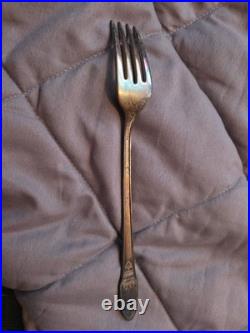 Antique 1847 Rogers Bros First Love Salad Fork Silver Plate 1937 Flatware