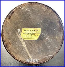 Antique 1941 BICYCLE Cycling 25 Mile Road Race Wm. Rogers TROPHY Silver Plate