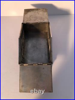 Antique 19th century very ornate silver plate jewelry trinket box Rogers Smith