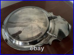 Antique Aesthetic Rogers & co. Triple Silver Plate Serving Platter Pat 1878