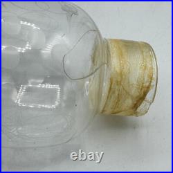 Antique Cephas B Rogers Silver Plate Electric Hurricane Mantle Lamps Victorian