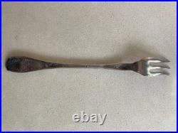 Antique Isabella Silver plate R. C. Co Rogers Oyster Forks Grape 5 7/8 Inch X 12 Antique Isabella Silver plate R. C. Co Rogers Oyster Forks Grape 5 7/8 Inch X 12