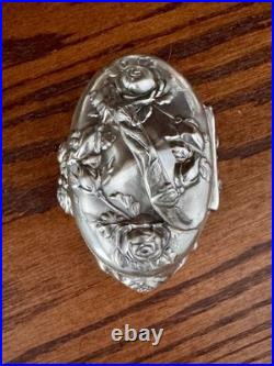 Antique Jewelry Casket Rogers Silver Plate Co. Danbury CT Victorian c. 1900