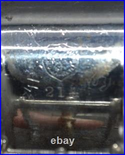 Antique Napkin Ring Victorian Figural Silver Plate Rogers Smith #214 Horse Cart
