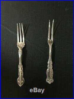 Antique Pickle Castor Rogers Smith & Co. New Haven Pat. No 47 Silver Fork
