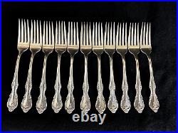 Antique Rogers & Bro Reinforced Plate IS Flatware in Box (86 pieces)