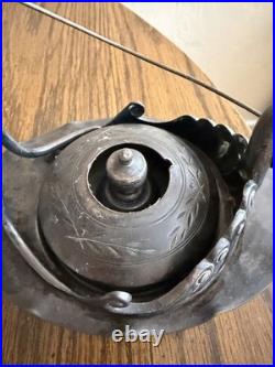 Antique Rogers & Bro Triple Plate Silver Cupid And Swan Holder