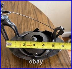 Antique Rogers & Bro Triple Plate Silver Cupid And Swan Holder