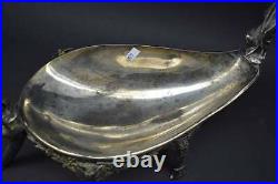 Antique Rogers Smith & Co. Meriden Conn. Silver Plate Victorian Serving Dish #1