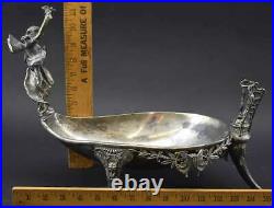 Antique Rogers Smith & Co. Meriden Conn. Silver Plate Victorian Serving Dish #1