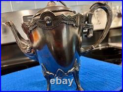 Antique Rogers, Smith & Co. New Haven Silverplated Teapot 1880 Antique Rogers, Smith & Co. New Haven Silverplated Teapot 1880