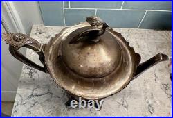 Antique Rogers, Smith & Co. New Haven Silverplated Teapot 1880