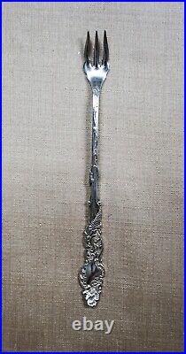 Antique Set of 6 Silver Plated Cocktail Forks 1847 Rogers Bros. Columbia Pattern