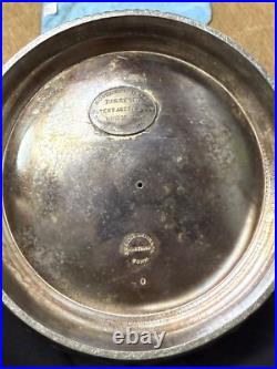 Antique Silver plate Rogers smith & co 1858 victorian tremble wall pitcher large
