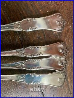 Antique Silverplate Wm. ROGERS GLORIA aka GRENOBLE Dinner Forks FLORAL ORNATE