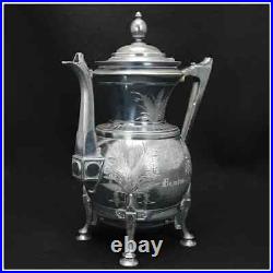 Antique Victorian Silver Plate Teapot by Rogers & Bro