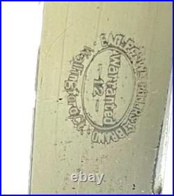 Antique Victorian WM ROGERS EAGLE BRAND 12 DWT SILVER-PLATE Fruit/Cheese Knives Antique Victorian WM ROGERS EAGLE BRAND 12 DWT SILVER-PLATE Fruit/Cheese Knives