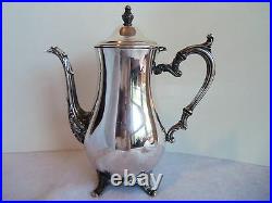 Antique Wm Rogers 800 Silver Tea Or Water Pitcher Very Nice