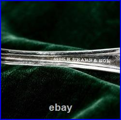 Antique Wm Rogers SP Spooner (c1910) (6) H. Sears & Son Spoons (c1910) Antique Wm Rogers SP Spooner (c1910) (6) H. Sears & Son Spoons (c1910)