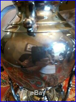 Antique Wm Rogers Silverplate TILTING TIPPING Teapot Aesthetic Floral Blossom
