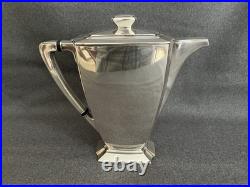 Art Deco Rogers Legacy 1847 Coffee Service, 1929, Silver Plate, Quality