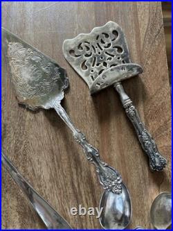 Assorted Miscellaneous Silver Plate Flatware Lot Real Vintage. All
