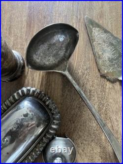 Assorted Miscellaneous Silver Plate Flatware Lot Real Vintage. All