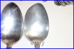 Atq International/Rogers ALHAMBRA 1907 Silverplate 39pc Flatware Set Svc for 6 Atq International/Rogers ALHAMBRA 1907 Silverplate 39pc Flatware Set Svc for 6