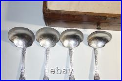 Atq International/Rogers ALHAMBRA 1907 Silverplate 39pc Flatware Set Svc for 6 Atq International/Rogers ALHAMBRA 1907 Silverplate 39pc Flatware Set Svc for 6