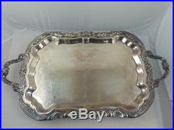Authentic 5-Pc FB Rogers Silver Excellent Coffee Tea Set Victorian Silver plate