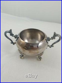 Authentic 5-Pc FB Rogers Silver Excellent Coffee Tea Set Victorian Silver plate