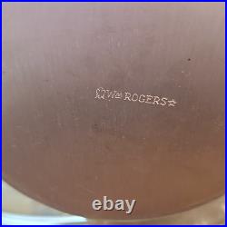 Beautiful Vintage. Rogers Silverplate Tea Pot Set with 5 Cups & Serving Tray