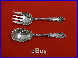 Berwick by 1847 Rogers Plate Silverplate Salad Serving Set 2pc 8 1/2