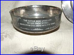C1900 Rogers SP Nursery Rhyme CHILDs ABC Plate Bowl Hey Diddle Diddle Cat Fiddle