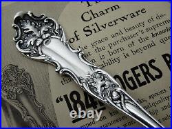 Charter Oak 1847 Rogers Bros. Ice Serving Spoon Large 9 3/8