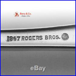 Charter Oak Ice Waffle Server 1847 Rogers Bros Silverplate 1906