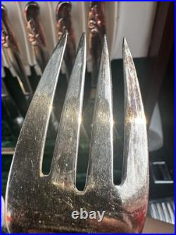 CommunityRogers & Bro Silverplate FlatwareSet with WoodenCase 50+ Pieces