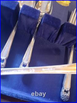 Community Plate Silverware Set with Case 1847 Roger's Bros. Eternally Yours