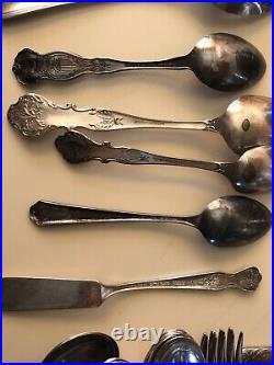 Community Rogers Flatware Oneida Edward Prestige silverware 96 mixed Set