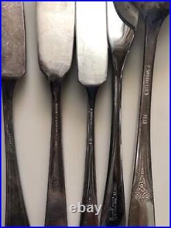 Community Rogers Flatware Oneida Edward Prestige silverware 96 mixed Set