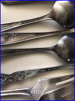 Community Rogers Flatware Oneida Edward Prestige silverware 96 mixed Set