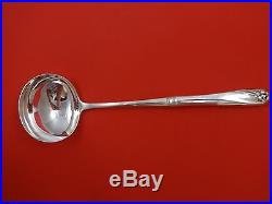 Daffodil by 1847 Rogers Plate Silverplate Soup Ladle Hollow Handle 11 3/8