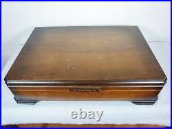 ETERNALLY YOURS 1941 CASED SET 12 X 7pc PLACES w SERVERS 89 PCS BY 1847 ROGERS