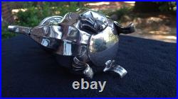 Elegant Vintage Silver-Plate Tea Service 4 Pieces Wm Rogers