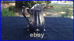 Elegant Vintage Silver-Plate Tea Service 4 Pieces Wm Rogers