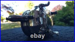 Elegant Vintage Silver-Plate Tea Service 4 Pieces Wm Rogers